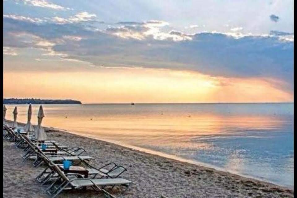 Apartment By The Sea,Neoi Epivates Beach, Thessaloniki ネオイ・エピヴァタイ エクステリア 写真