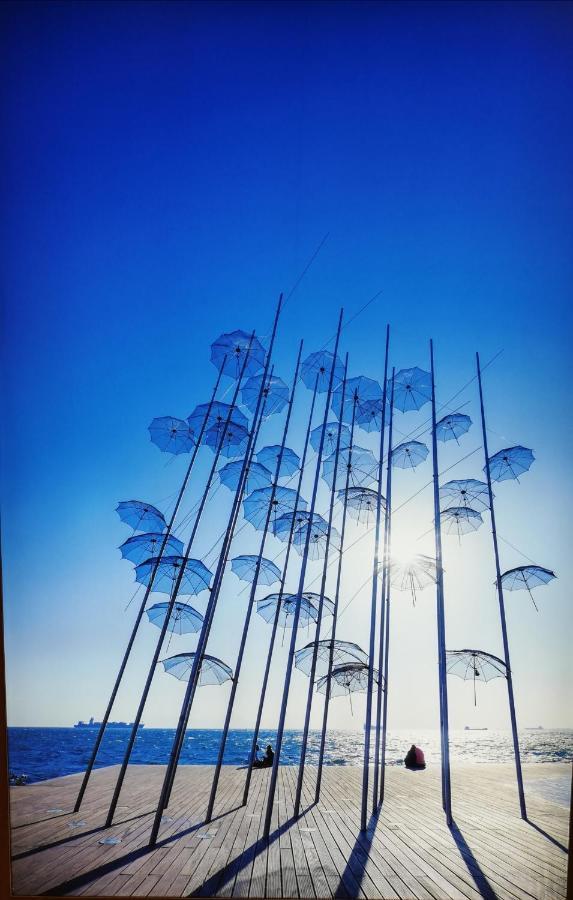 Apartment By The Sea,Neoi Epivates Beach, Thessaloniki ネオイ・エピヴァタイ エクステリア 写真
